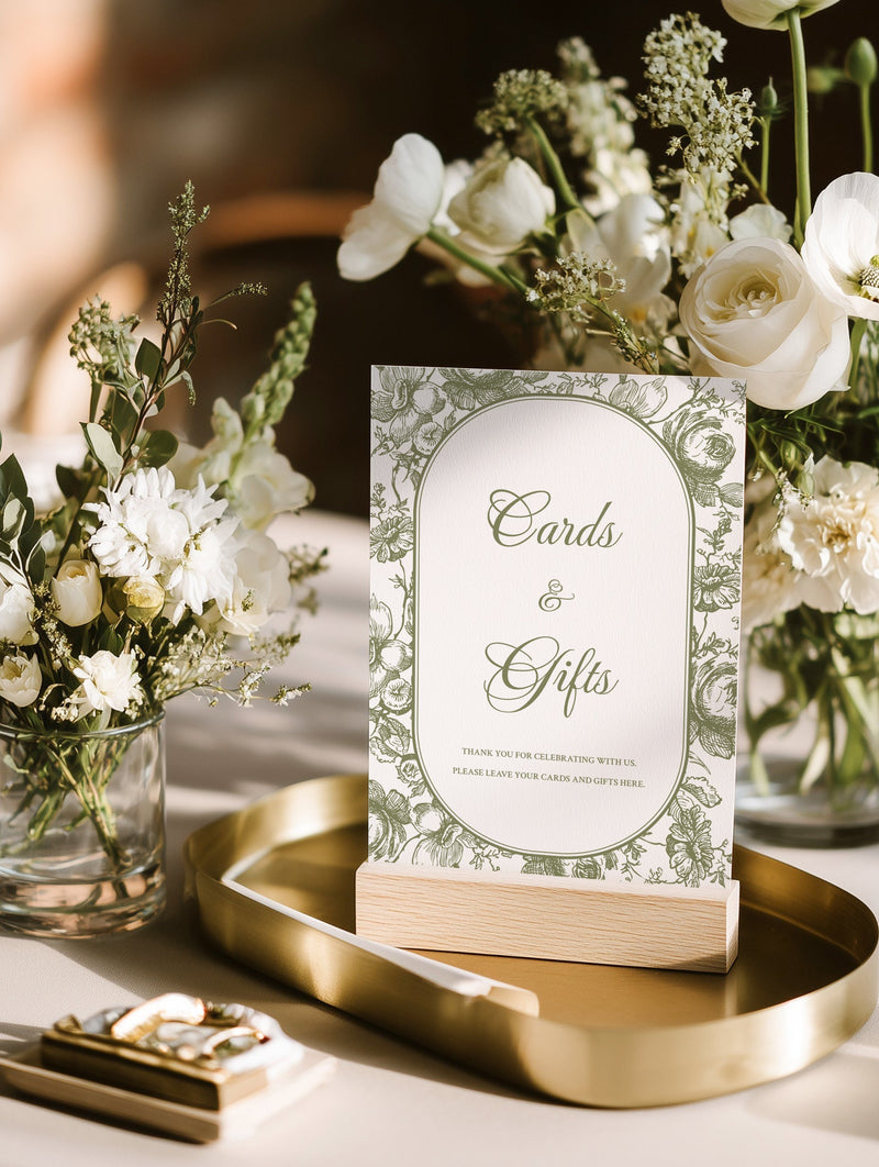 Day-of Wedding Stationery