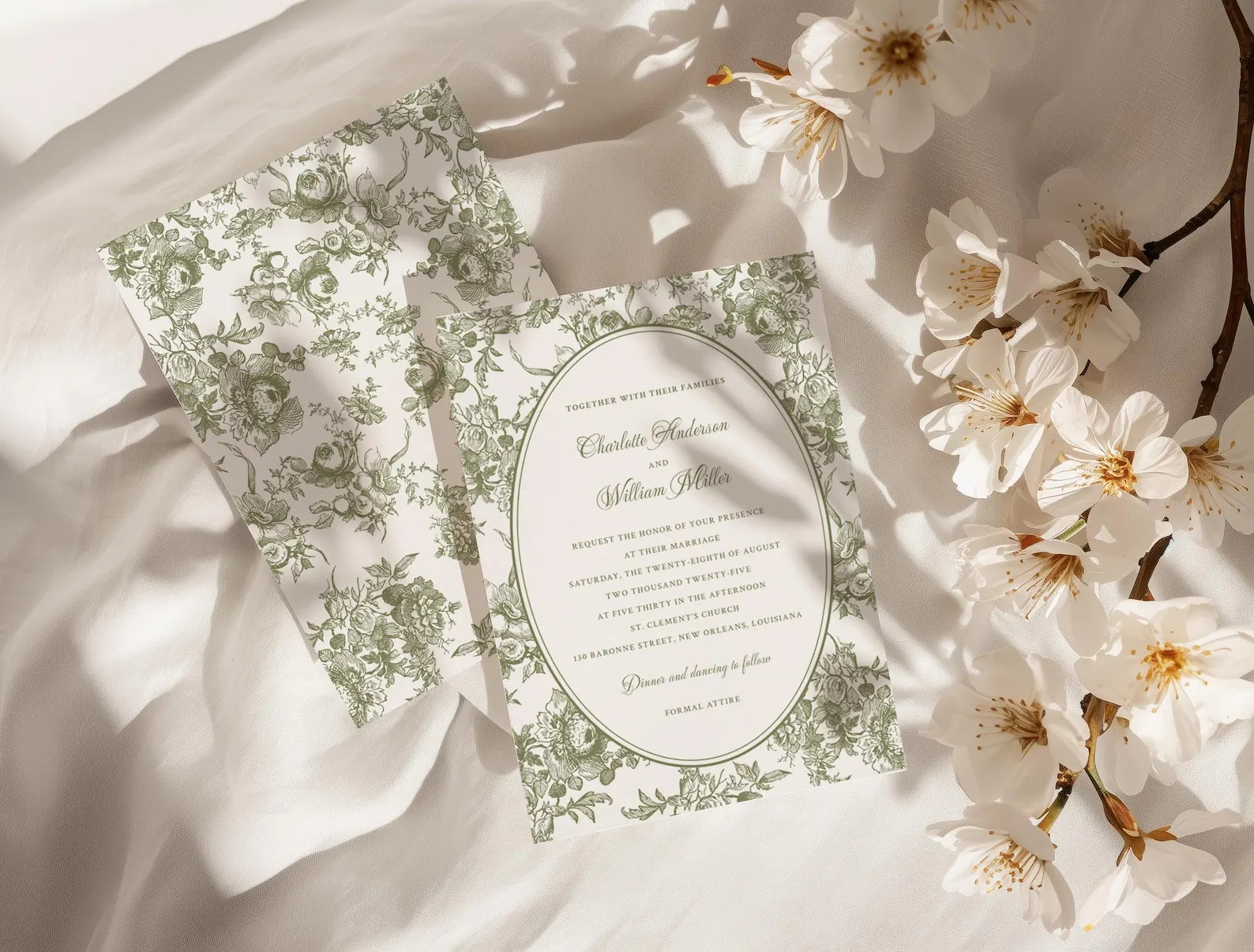 Baroque Ornamental Frame & Border Set PNG & SVG