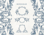 Baroque Ornamental Frame & Border Set PNG & SVG