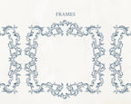 Baroque Ornamental Frame & Border Set PNG & SVG