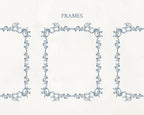 Baroque Ornamental Frame & Border Set PNG & SVG