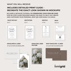 Ivory Peony Classic Wedding Invitation Template