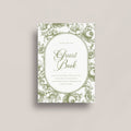 Olive Ivy Wedding Guestbook Sign Canva Template